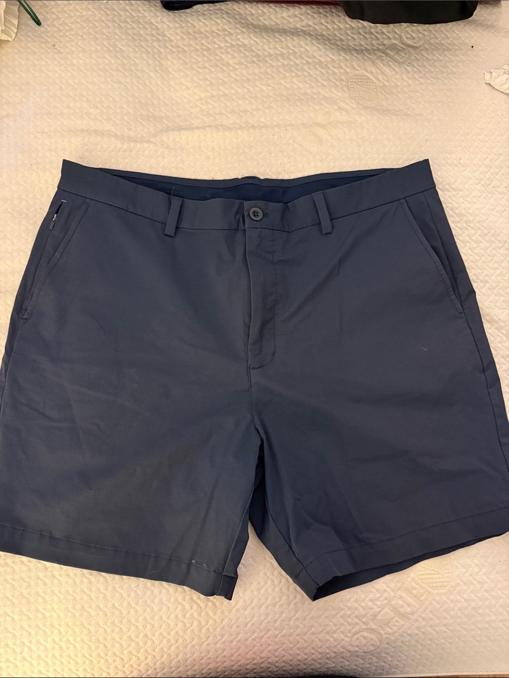 Vineyard Vines Navy Flat-Front Men's Shorts